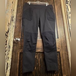 Carhartt Women's Black Midweight 'FORCE' Utility Cargo Pants/Leggings Sz XXL